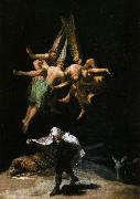 Francisco de goya y Lucientes Witches in the Air Germany oil painting artist